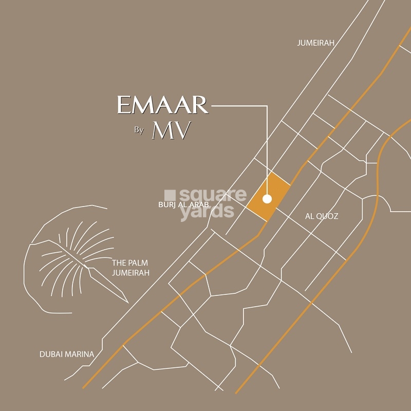 Emaar MV Villas Location Image