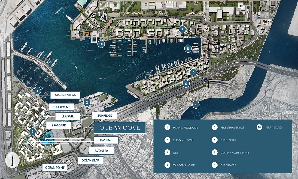 Emaar Ocean Cove Master Plan Image