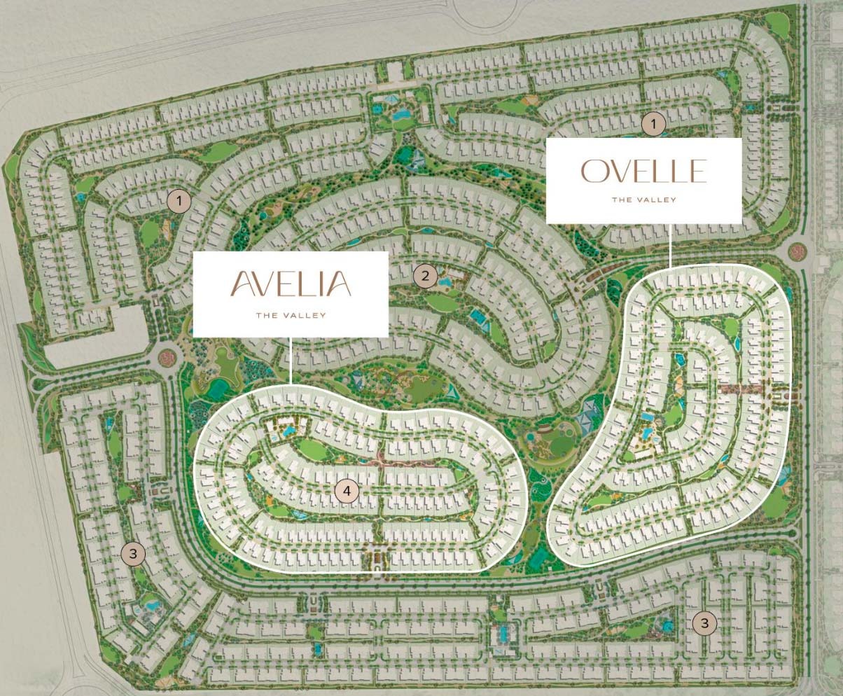 Emaar Ovelle at The Valley Master Plan Image