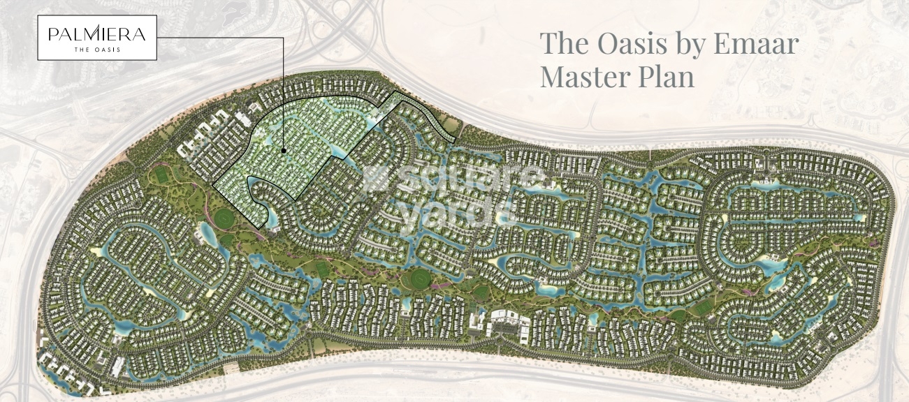 Emaar Palmiera Master Plan Image