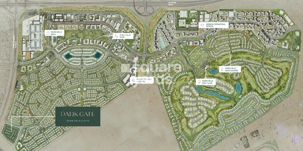 Emaar Park Gate Location Image