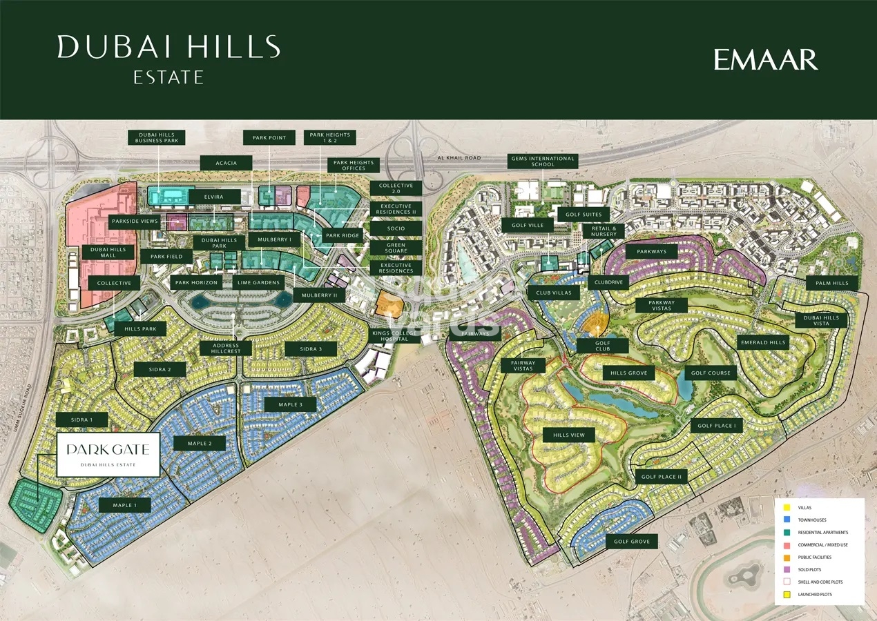 Emaar Park Gate Master Plan Image