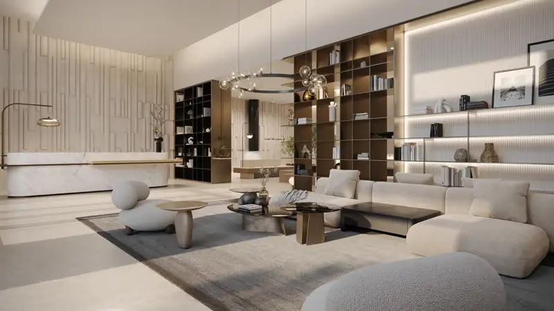 Emaar Rosehill Apartment Interiors