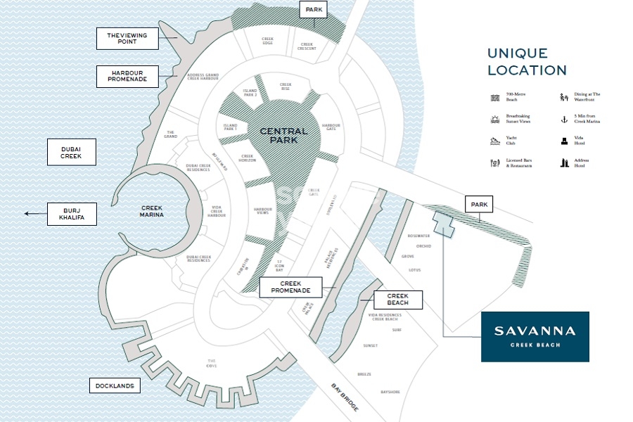 Emaar Savanna Location Image