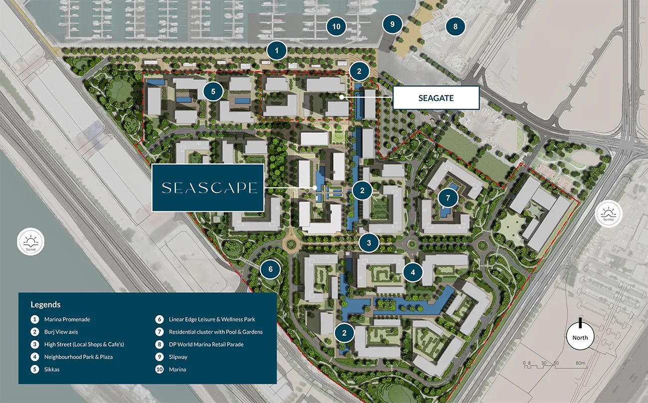 Emaar Seagate Master Plan Image