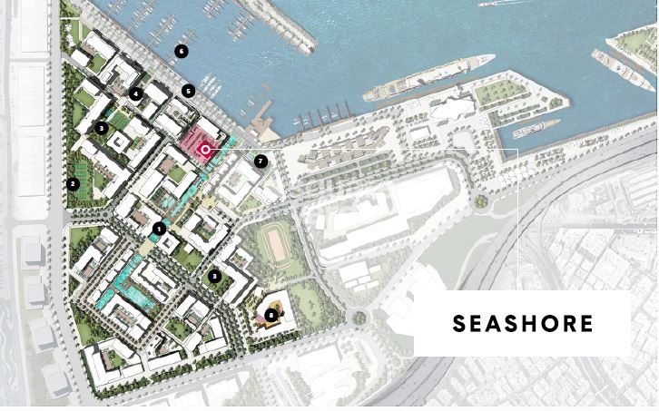 Emaar Seashore Master Plan Image