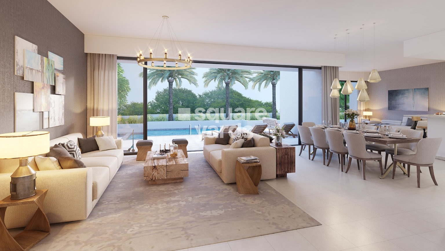 Emaar Sidra Villas Apartment Interiors