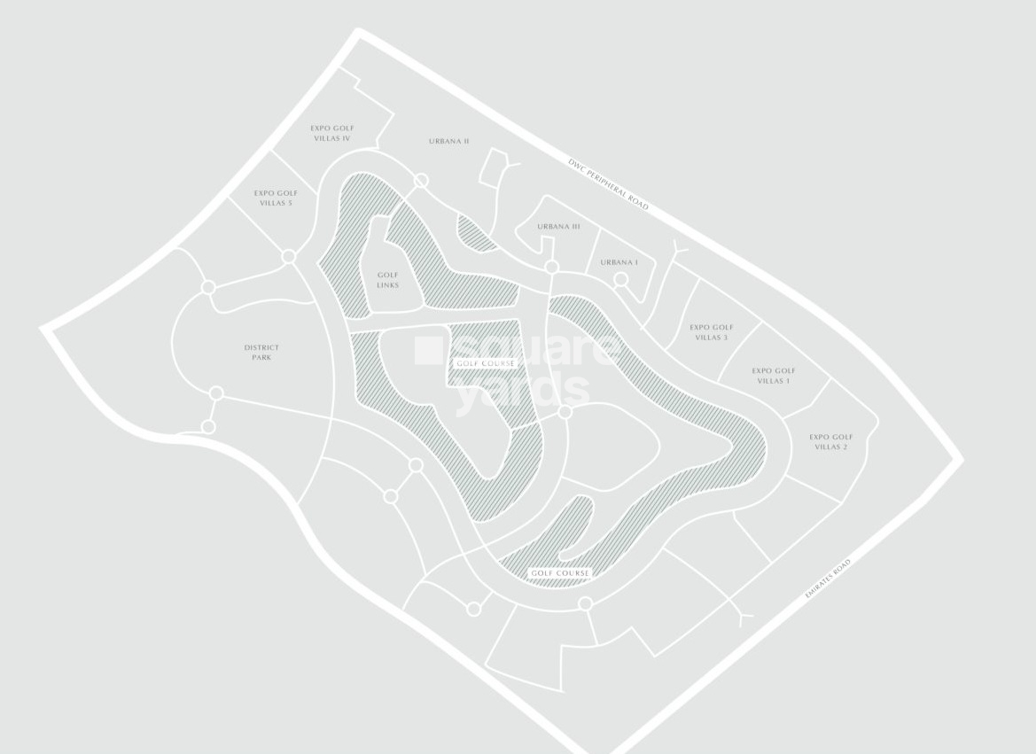 Emaar South Golf Course Master Plan Image