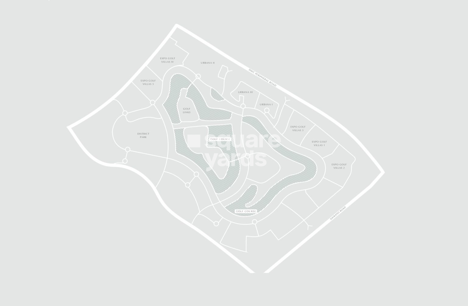 Emaar South Location Image