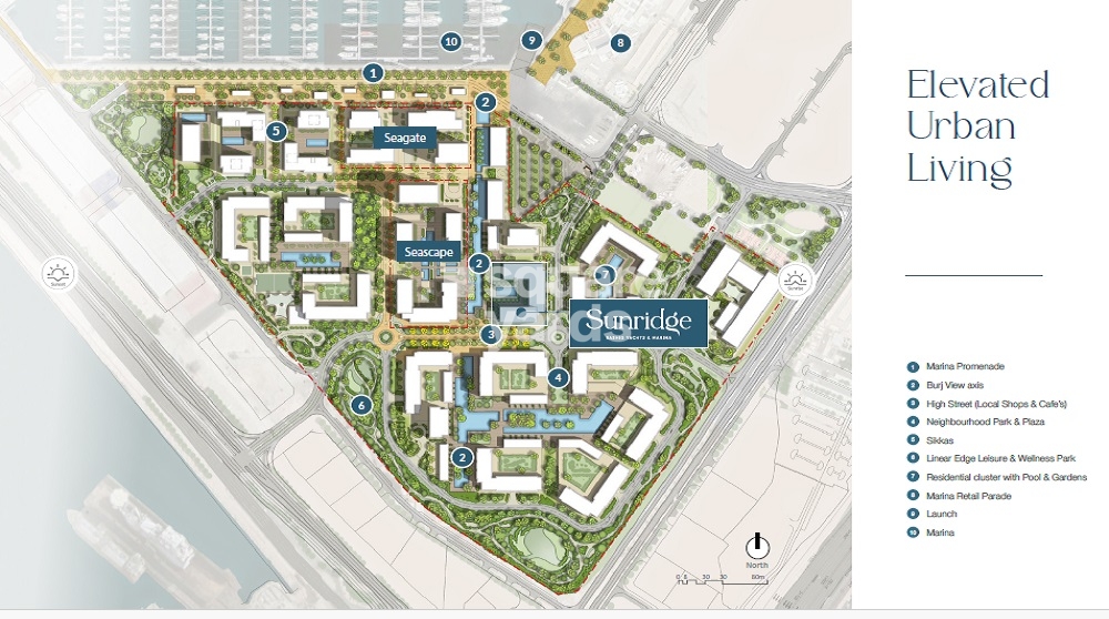 Emaar Sunridge Master Plan Image