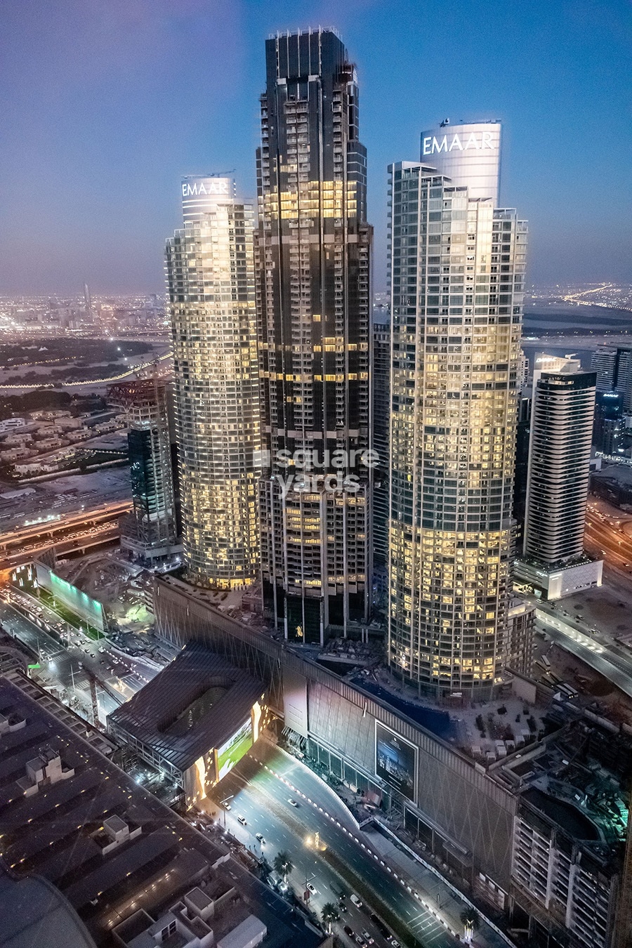 Emaar The Address Residence Fountain Views Tower View