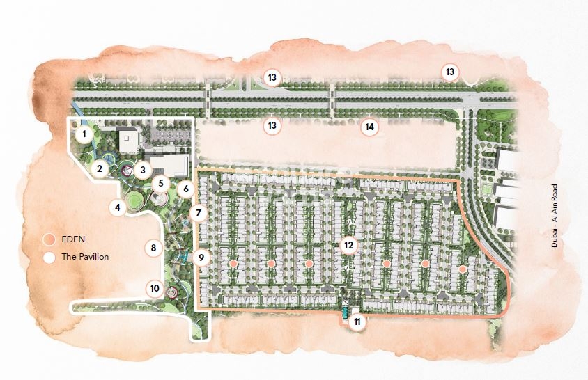 Emaar EDEN Master Plan Image