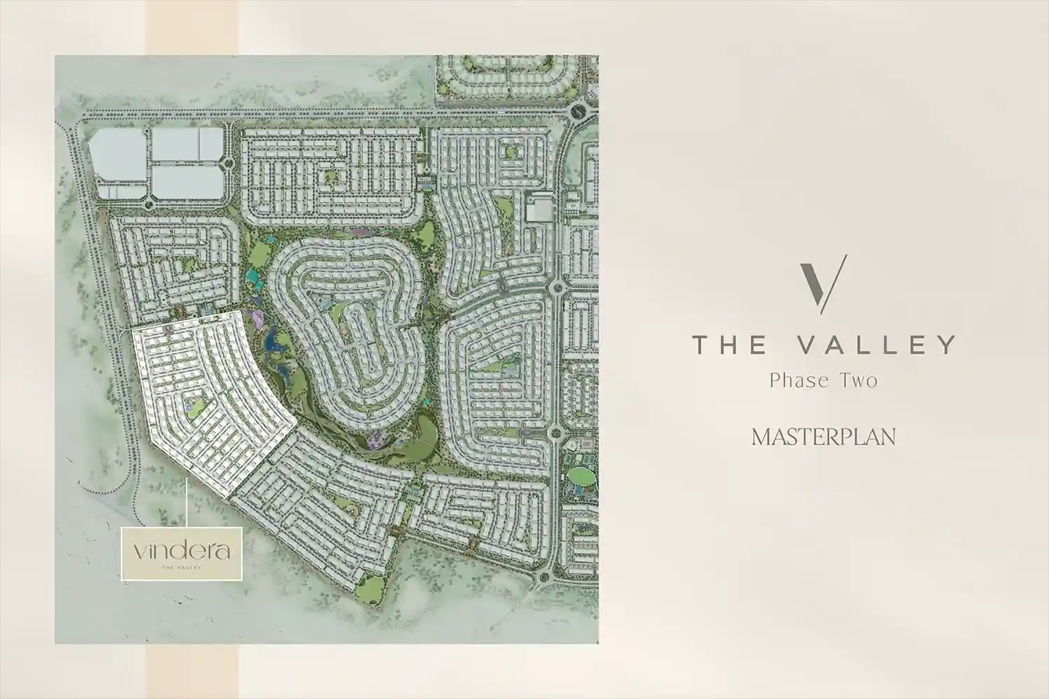 Emaar Vindera The Valley Master Plan Image