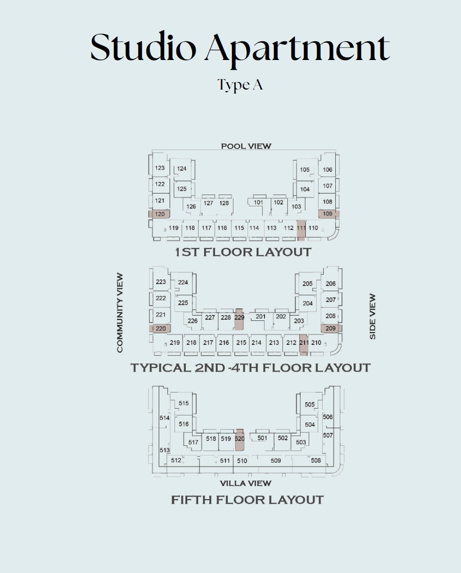 Emerald Vision Tower Floor Plans