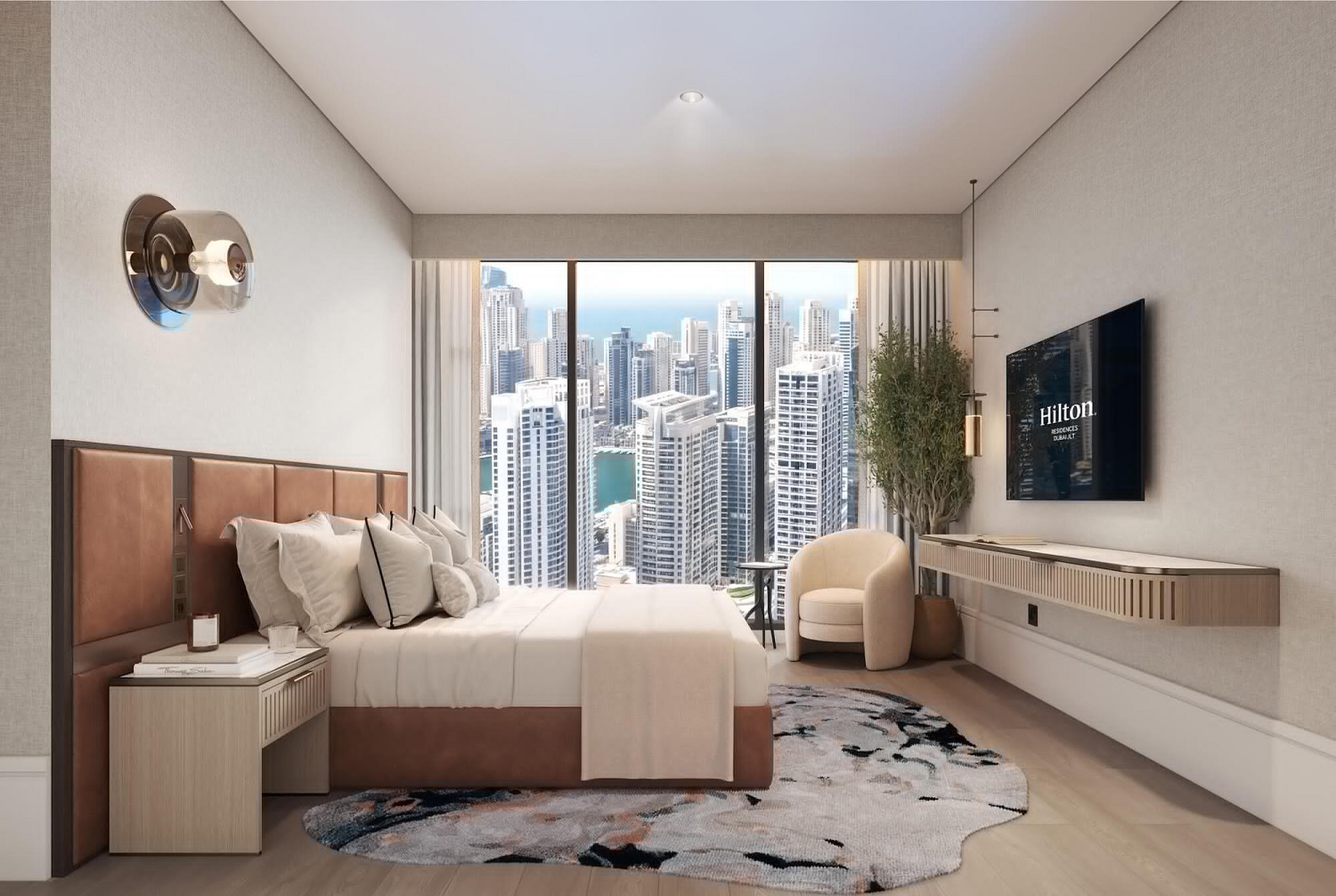 Emirates Hilton Residences Apartment Interiors