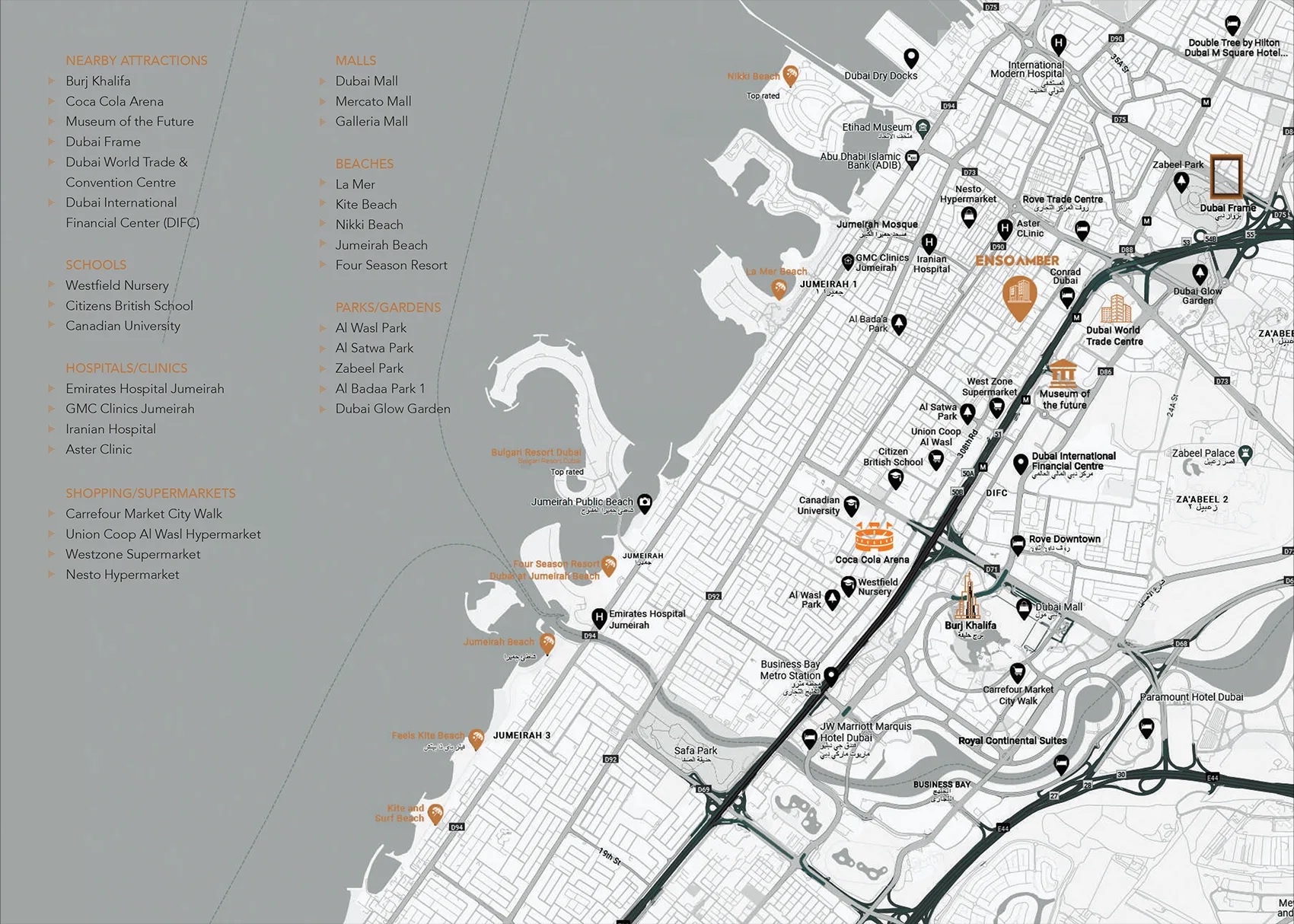 Enso Amber Location Image