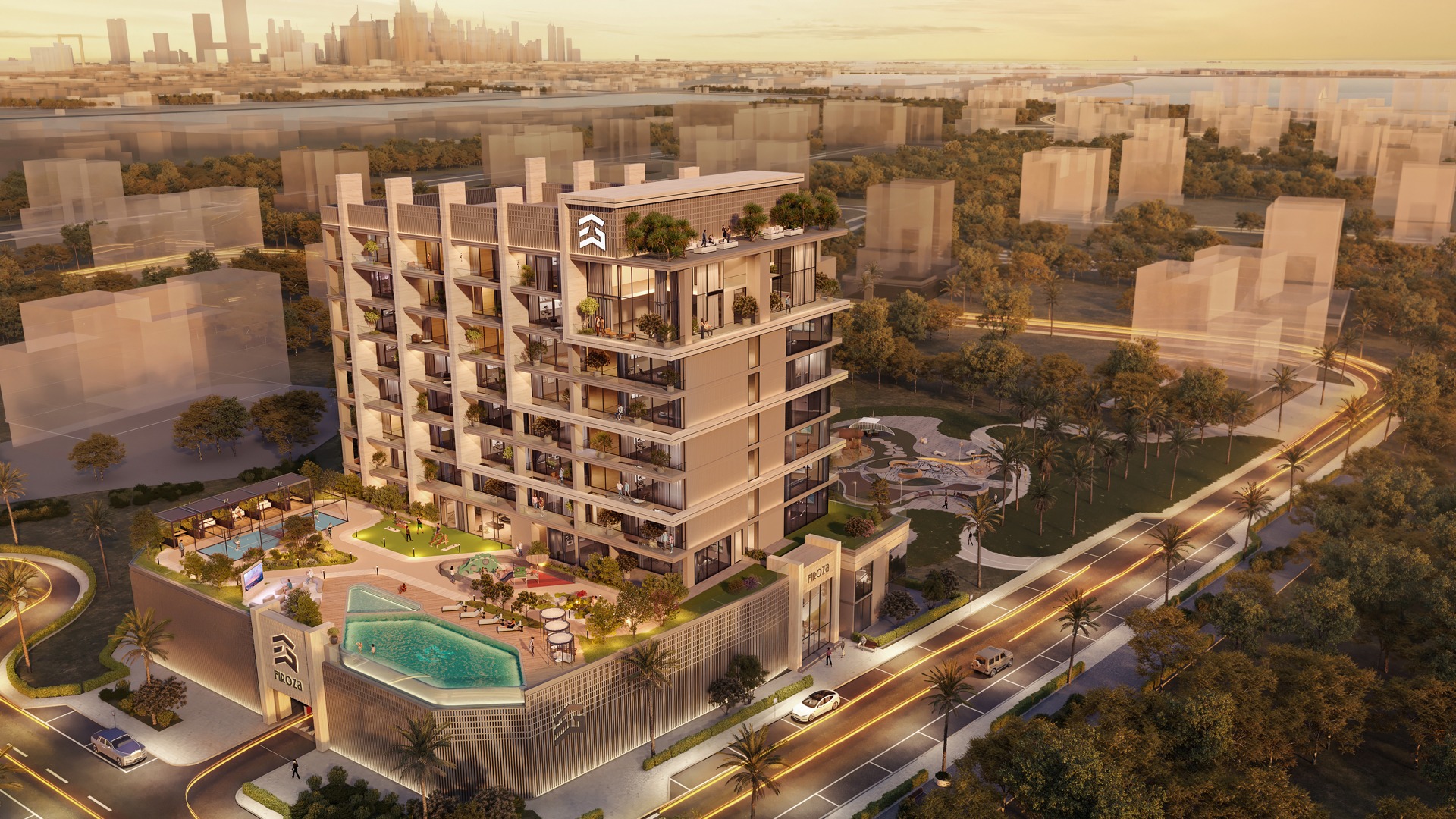 Ever Firoza Apartment Exteriors