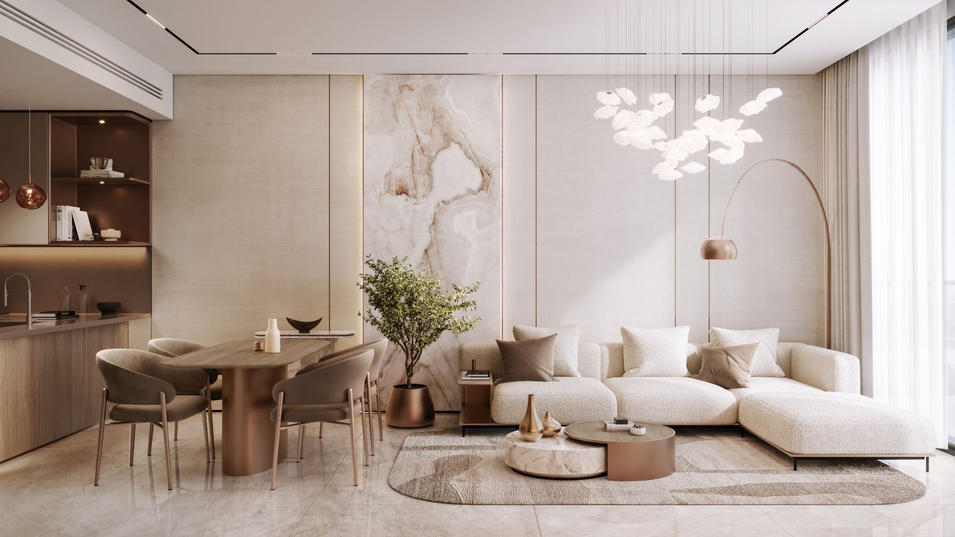 Ever Firoza Apartment Interiors