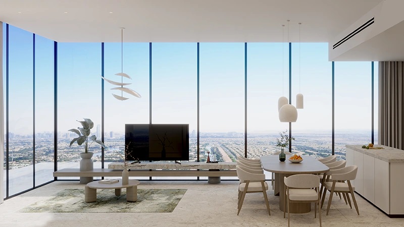 Fakhruddin Treppan Tower Apartment Interiors