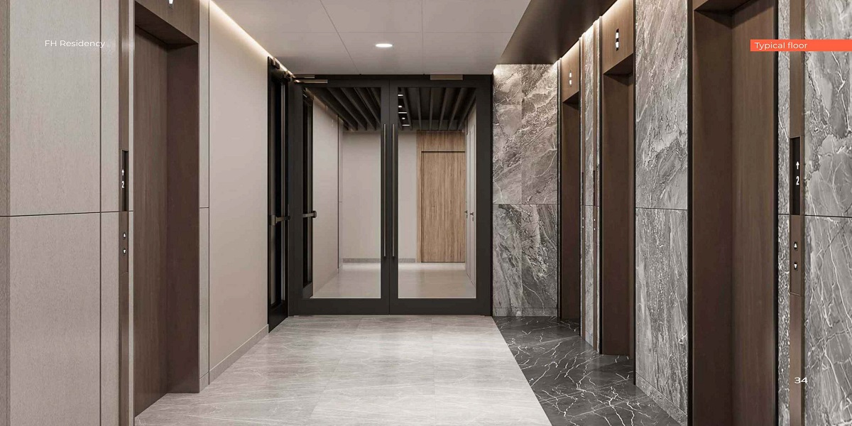 FH Residency Lift Lobby Image