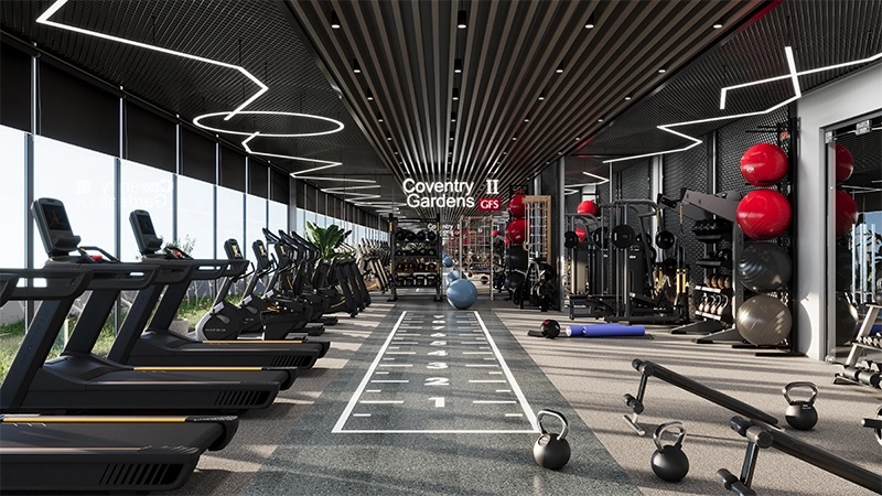 GFS Coventry Gardens Phase 2 Gymnasium Image