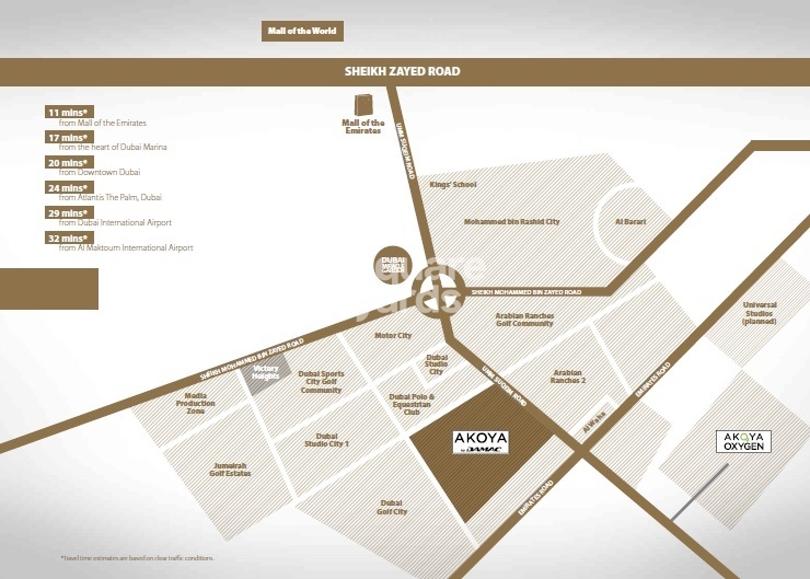 Golf Condominiums and Townhouses Location Image