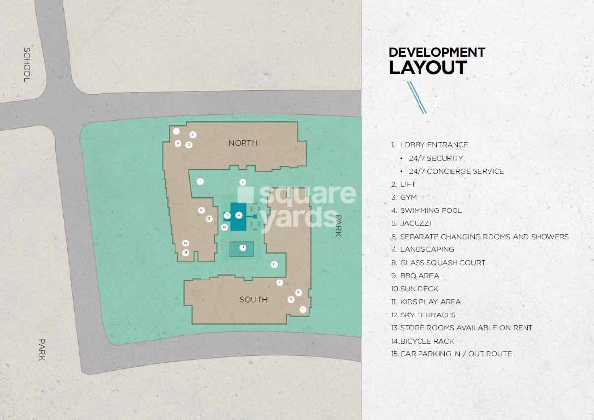 Green Signature Livings Master Plan Image