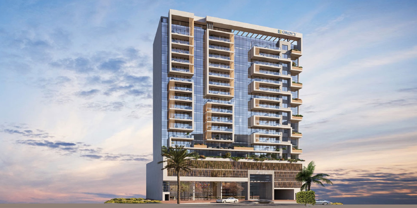 Grovy Aura Studio, Apartment, Jumeirah Village Circle (JVC), Dubai