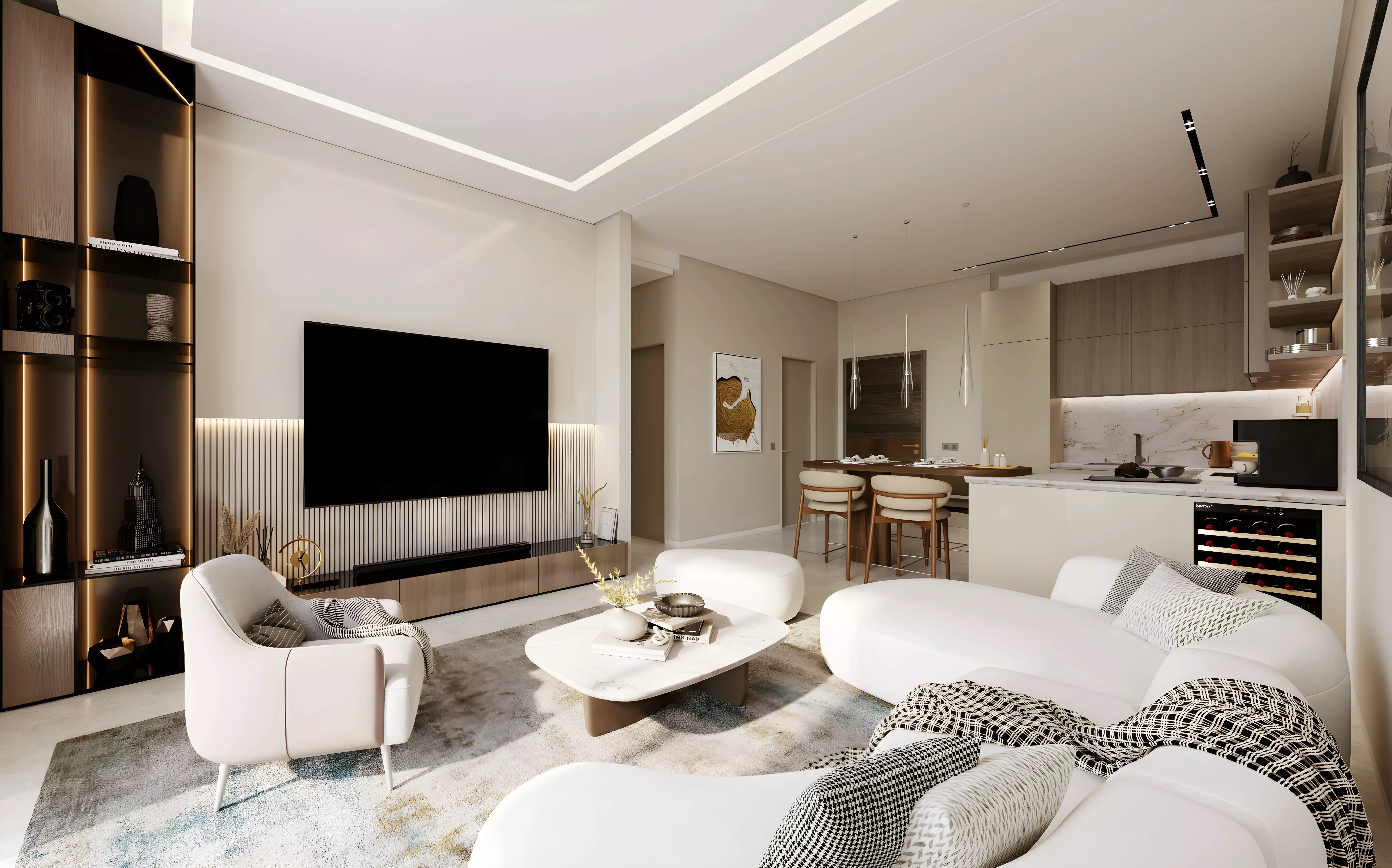 Gulf Olaia Residences Apartment Interiors