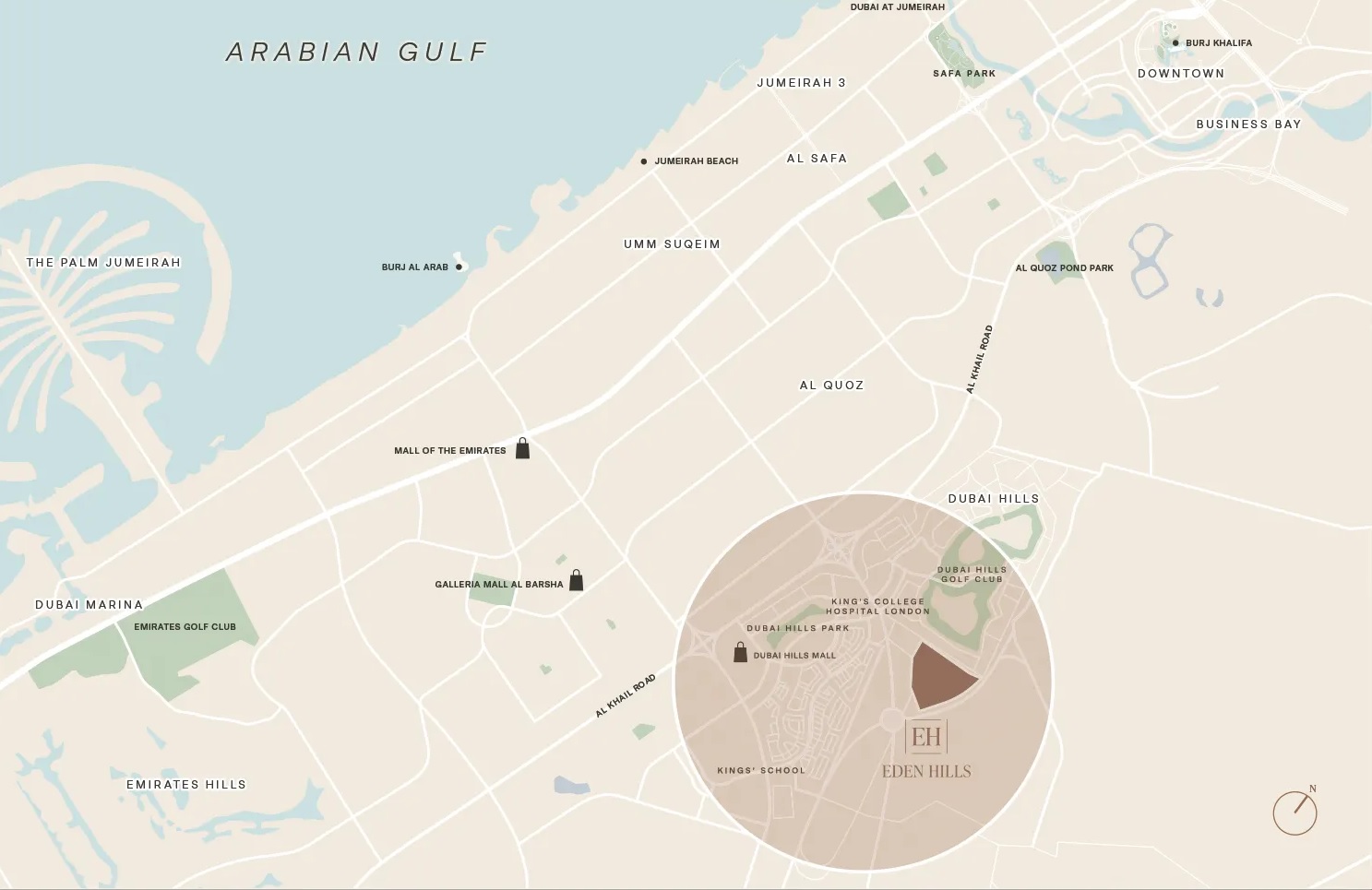 H And H Eden Hills Location Image