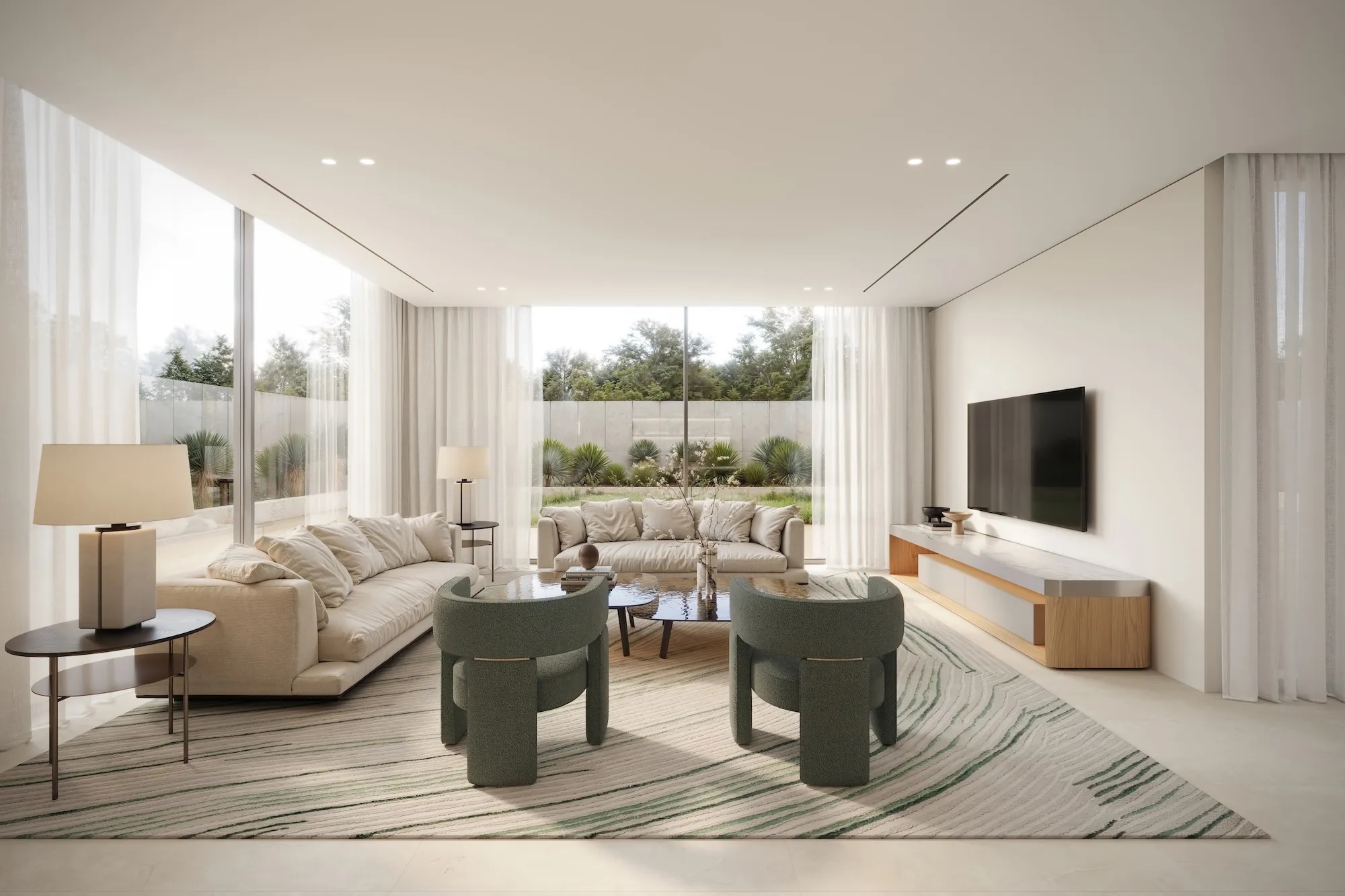 H And H Eden House Dubai Hills Villa Interiors