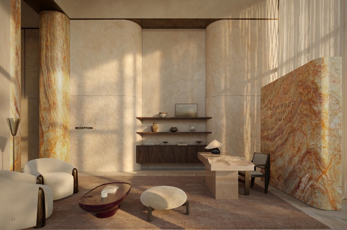 H and H Rosewood Residences Waiting Lounge