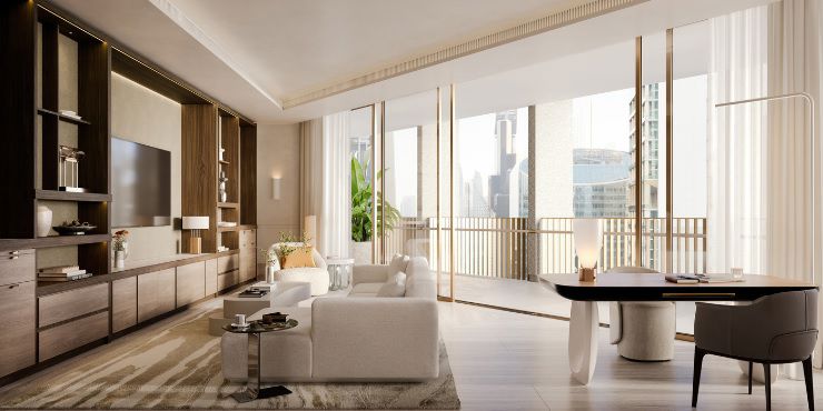 H And H The Carlyle Residences Apartment Interiors