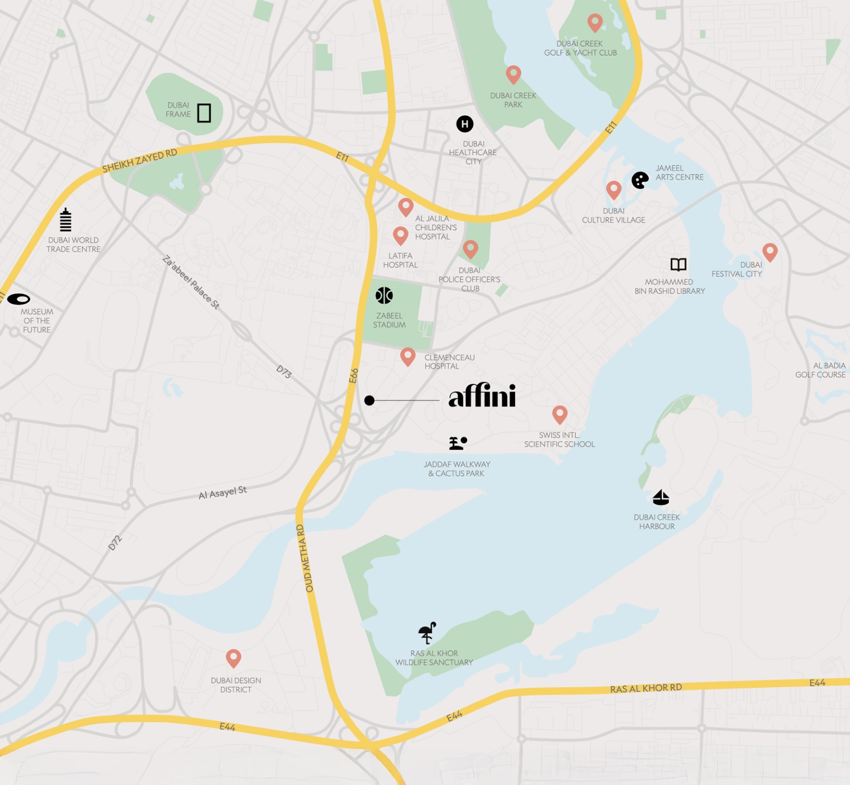 Hamrk Affini Tribute Portfolio Location Image