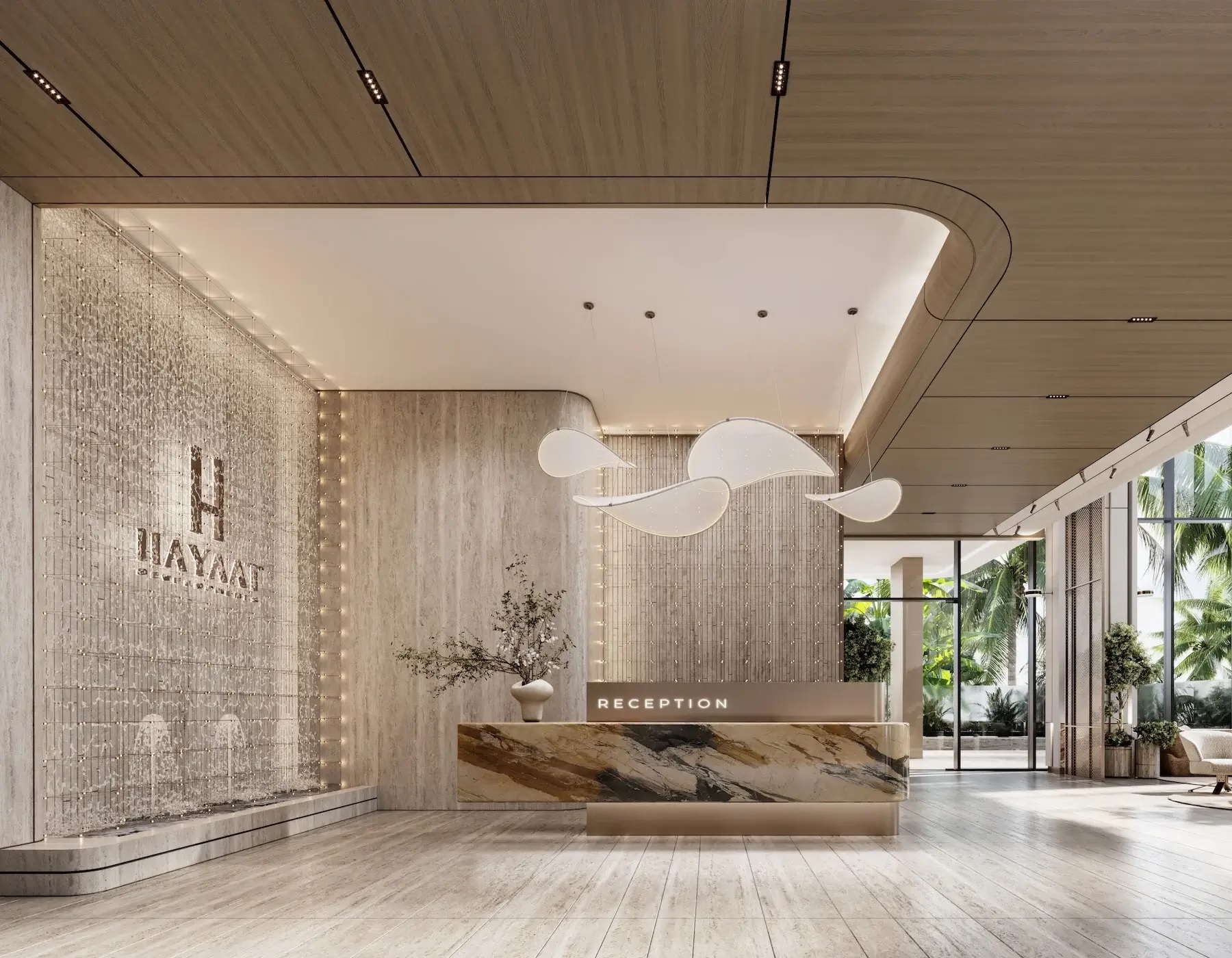 Hayaat Isolana Residences Waiting Lounge