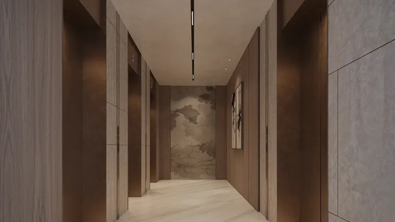 HMB Beverly Gardens Lift Lobby Image