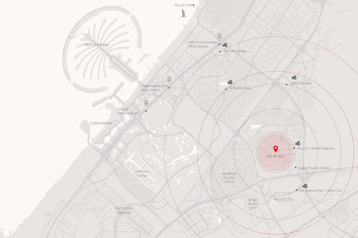 HMB One Beverly Location Image