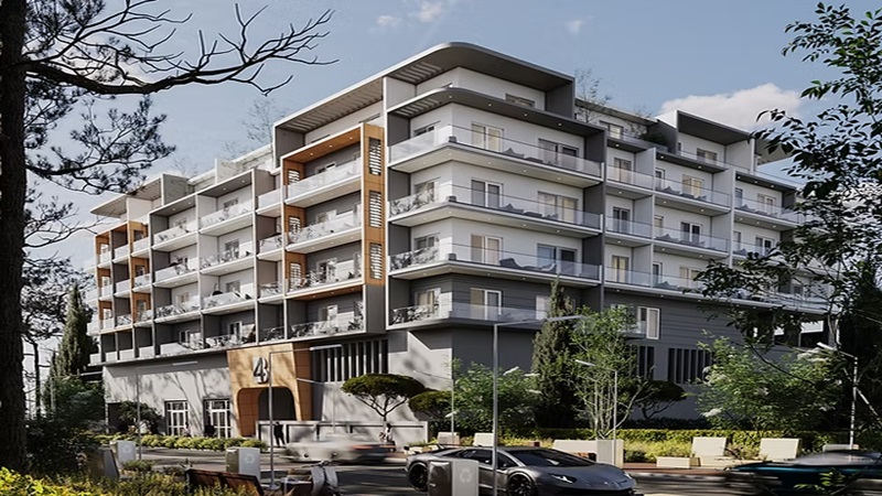 HSE 4B Living Apartment Exteriors