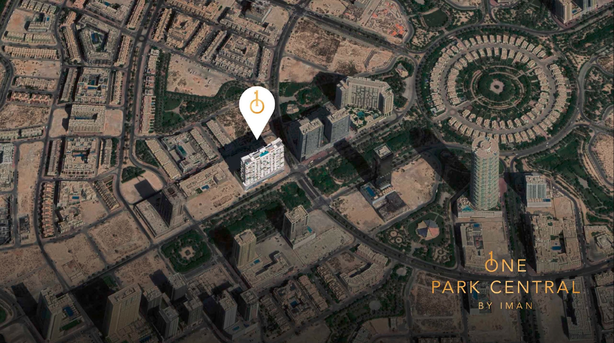 Iman One Park Central Location Image
