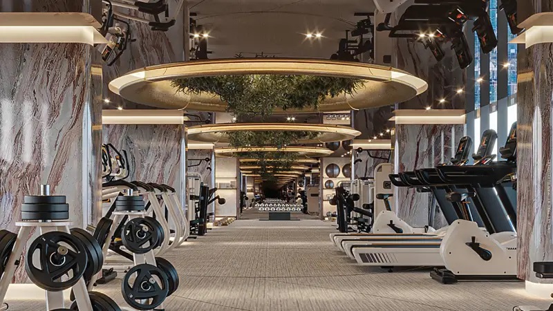 Iman One Sky Park Gymnasium Image