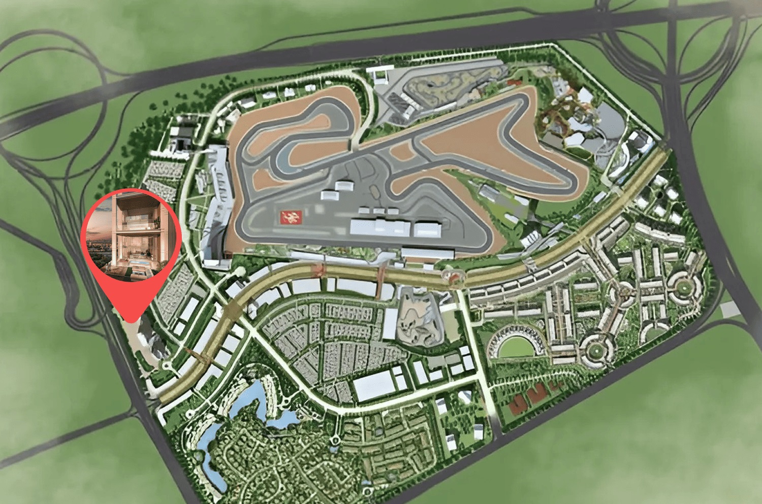 Iman Sierra Master Plan Image