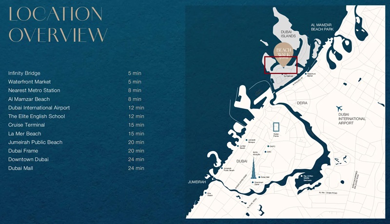 Imtiaz Beach Walk Grand Location Image