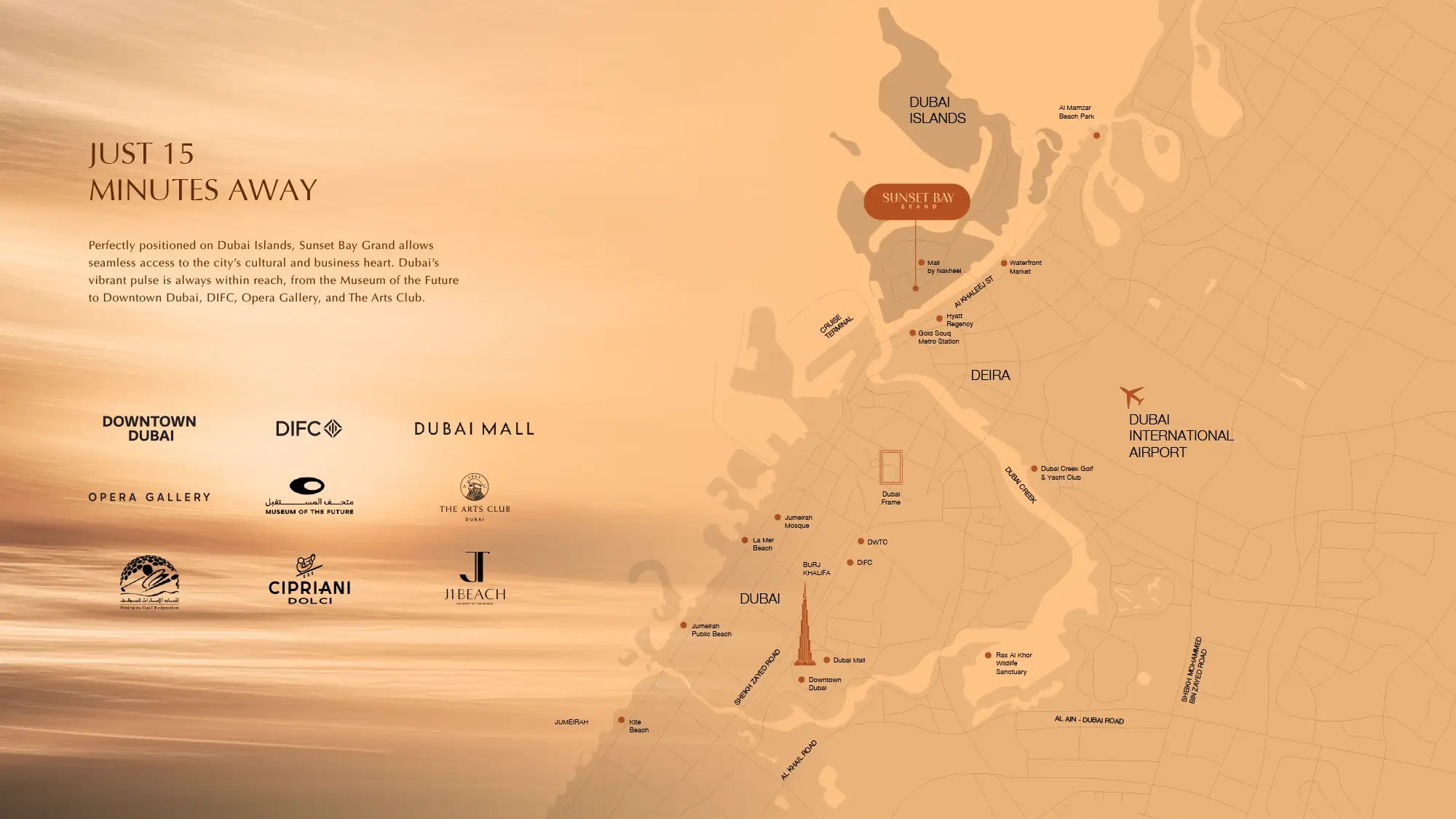 Imtiaz Sunset Bay Grand Location Image