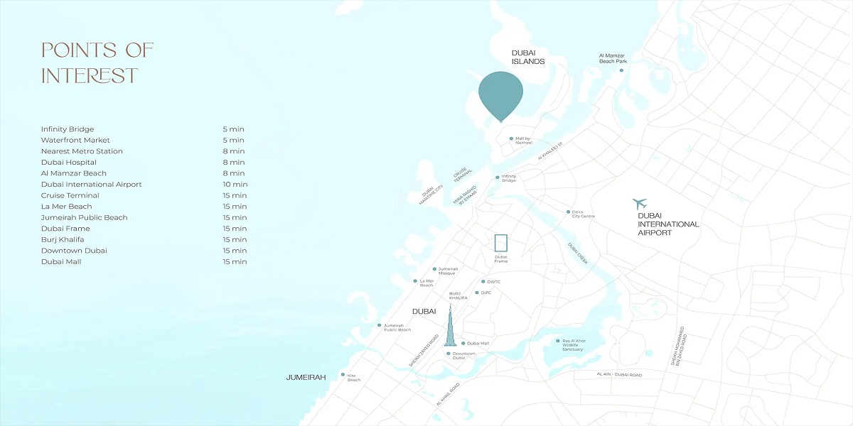 Imtiaz Sunset Bay Location Image