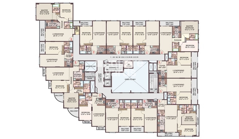 Indigo Spectrum Floor Plans