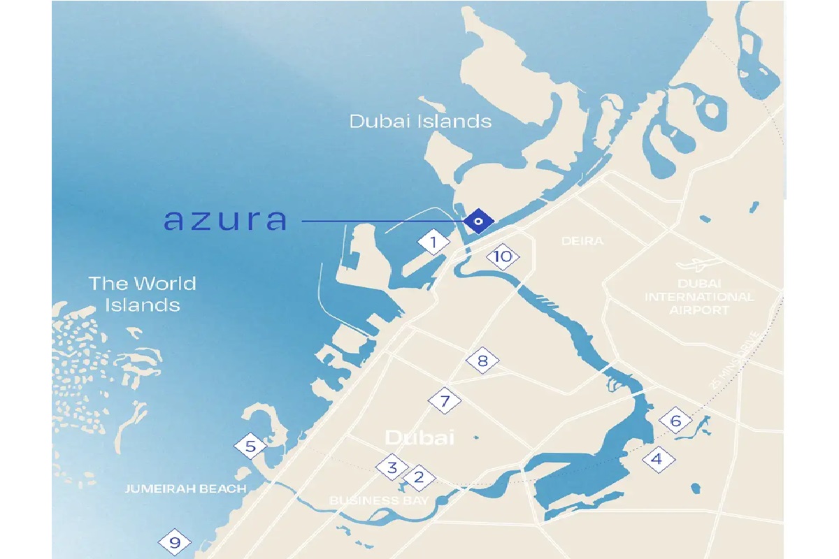 Invest Azura Residences Location Image