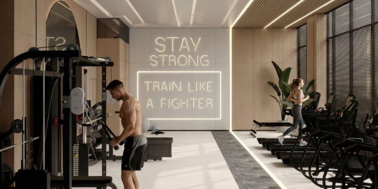 Jersey Al Ghaf Residence 2 Gymnasium Image