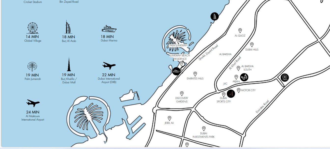 Karma Antalya Residences Location Image