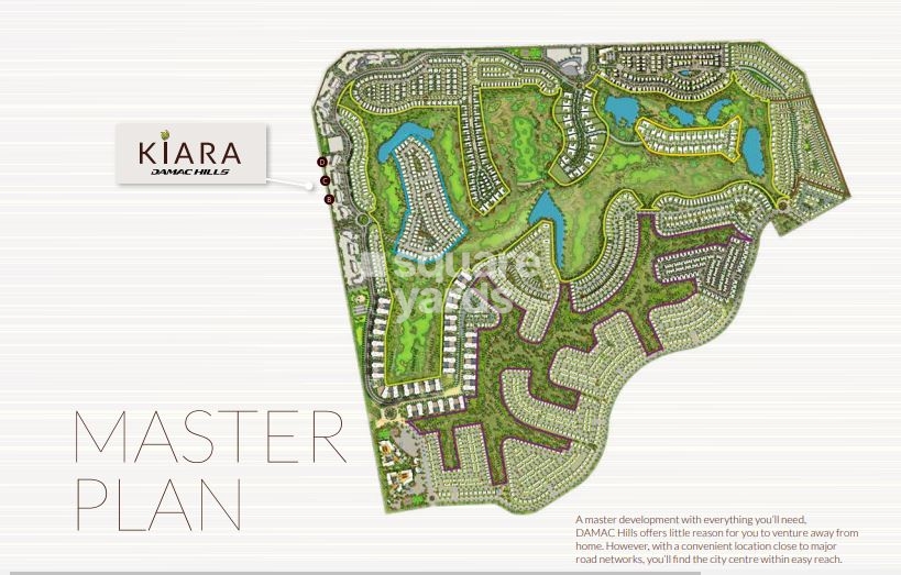 Kiara at DAMAC Hills Master Plan Image