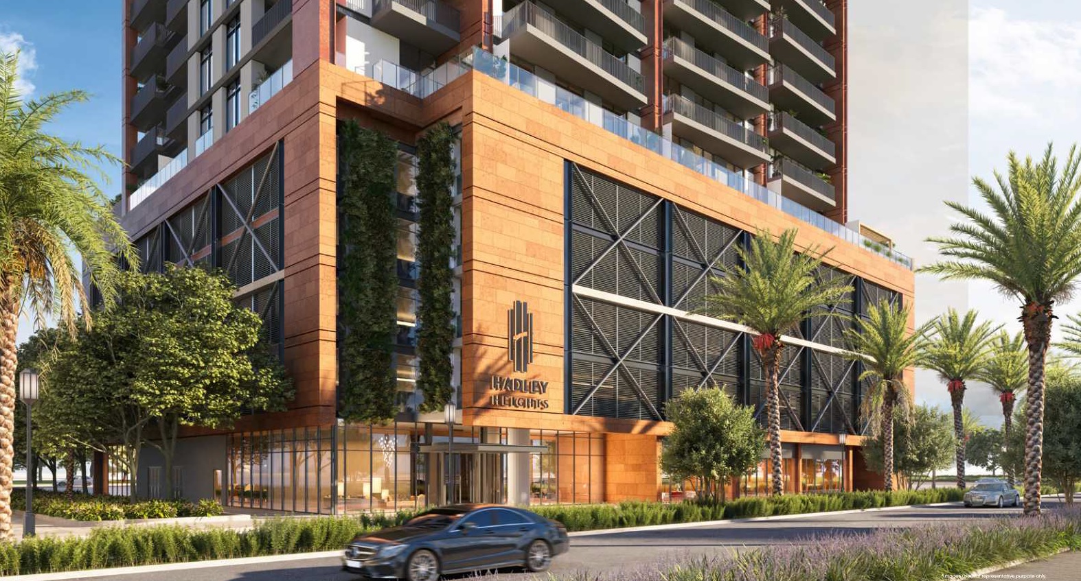 LEOS Hadley Heights Entrance View